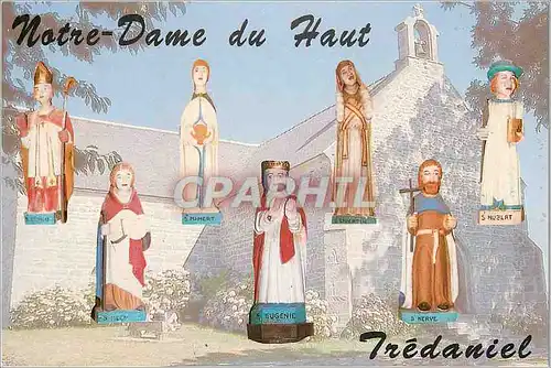 Cartes postales moderne Chapelle N D du Haut et ses 7 saints guerisseurs pres de Moncontour (COtes d'Armor)