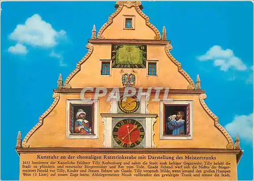 Cartes postales moderne Rothenburg ab der Tauber