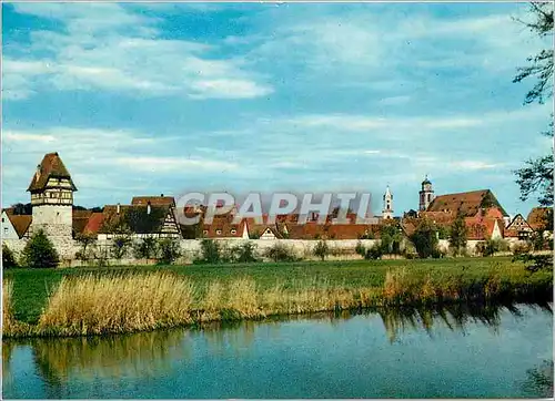 Moderne Karte Dinkelsbuhl die 1000 jahrige Stadt