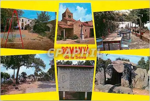 Cartes postales moderne Romana de la Selva (Gerona) Coup d'oeil Splendide et refuge de paix