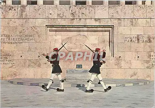 Cartes postales moderne Athenes La tombe du Soldat Inconnu