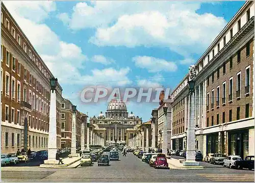 Cartes postales moderne Roma Rue de la Conciliation et St Pierre