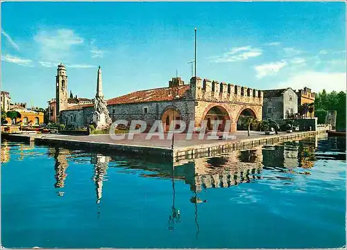 Cartes postales moderne Lago di Garda Lazise Panorama