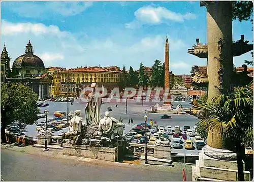 Moderne Karte Roma Place du Peuple