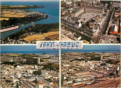 Moderne Karte Couleurs de Bretagne Saint Brieuc Vues generales