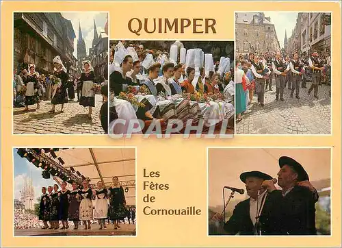 Cartes postales moderne Quimper Les fetes de Cornouaille