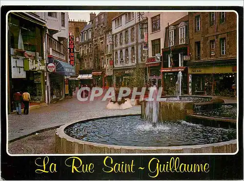 Cartes postales moderne Saint Brieuc La rue Saint Guillaume quartier pietonnier