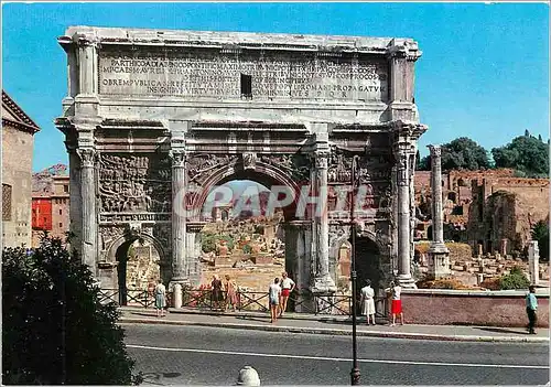 Moderne Karte Roma Arc de Septime Severe