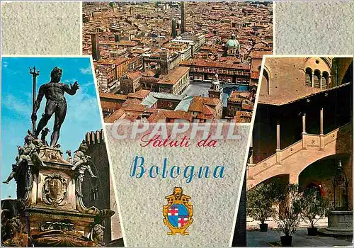 Cartes postales moderne Saluti da Bologna