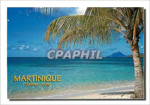 Moderne Karte Martinique Antilles Francaise Sainte Anne