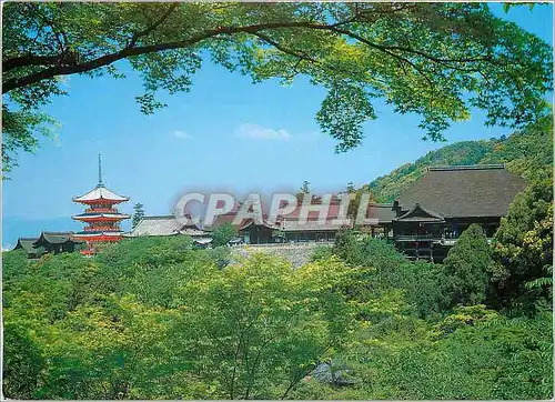 Cartes postales moderne Kiyimizudera Temple Kyoto