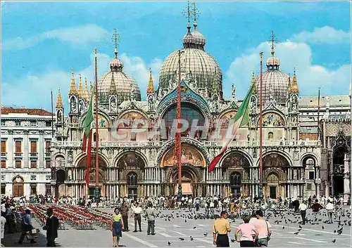 Cartes postales moderne Venezia Basilique de St Marc