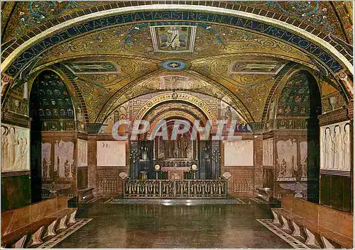 Cartes postales moderne Abbazia di Montecassino Le Crypte de St Benoit