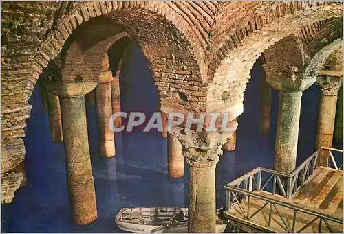 Cartes postales moderne Istanbul Turkiye La Citrne basilique long 140 m larg 70 m colonnes 336
