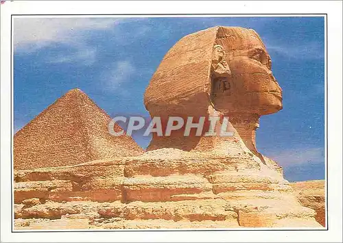 Moderne Karte Le Sphinx de Gizeh