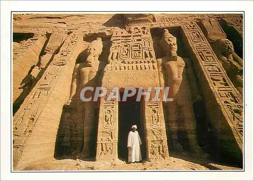 Cartes postales moderne Abu Simbel le temple de Nefertari