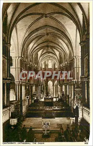 Cartes postales moderne Canterbury Cathedrale The Choir