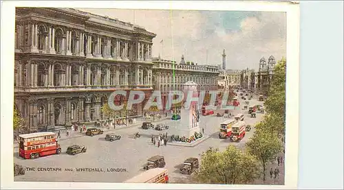 Moderne Karte The Genotaph and Whitehall London