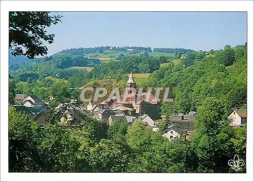 Cartes postales moderne Auvergne L'eglise romane d'Orcival du XIIe s