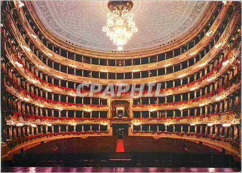 Cartes postales moderne Milano Theatre la Scala (Interieur)