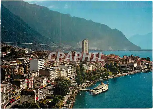 Cartes postales moderne Montreux Vue generale