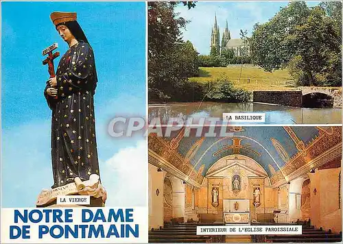 Cartes postales moderne Pontmain (Mayenne)