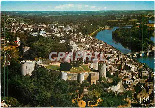 Cartes postales moderne Les Merveilles du Val de Loire Chinon(Indre et Loire) Le chateau (XIIIe XIIIe s)