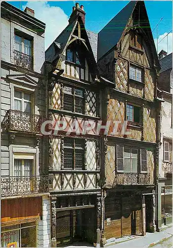 Cartes postales moderne En Anjou Angers (Maine et Loire) Vieilles maisons du XVIe s rue de l'Oisellerie
