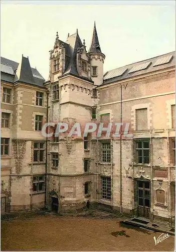 Moderne Karte Angers (Maine et Loire) Le Logis Barrauld (XVe s)