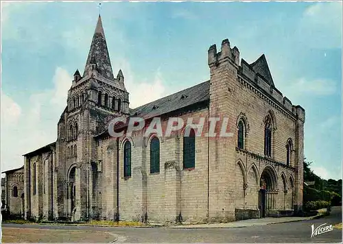 Moderne Karte Cunault (Maine et Loire) L'eglise (XIe XIIIe s