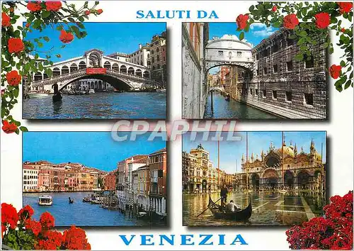 Cartes postales moderne Saluti da Venezia