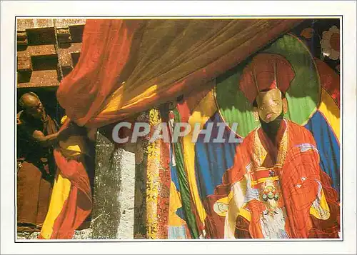 Moderne Karte India Ladakh Fete annuelle au monastere d'Hemis