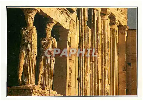 Cartes postales moderne Greece Anthenes les Cariatides de l'Acropole