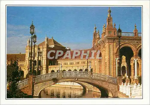 Cartes postales moderne Espana Seville la place d'Espagne