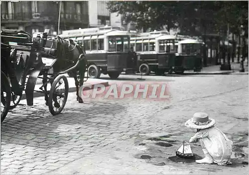 Moderne Karte Paris Boulevard de Clichy