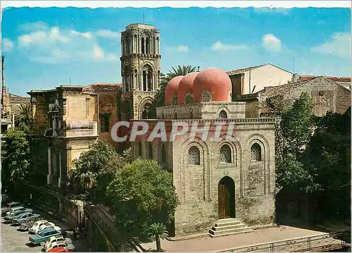 Moderne Karte Palermo Eglise de la Martorana