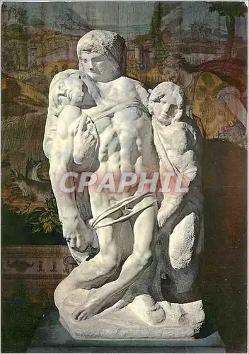 Cartes postales moderne Firenze La Galerie Accademia La Pieta (Michelangelo)