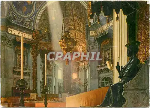 Moderne Karte Roma Basilique de Saint Pierre (Interieur)