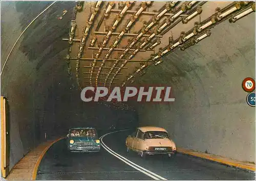 Cartes postales moderne Tunnel del M Bianco Courmayeur Chaonix Lunghezza m 11600