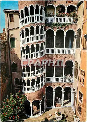 Cartes postales moderne Venezia Scala a bovolo a Minelli