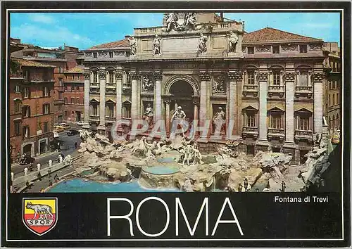 Cartes postales moderne Roma Fontaine de Trevi