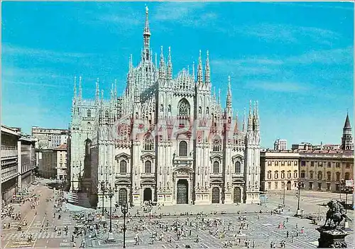 Cartes postales moderne Milano La Cathedrale