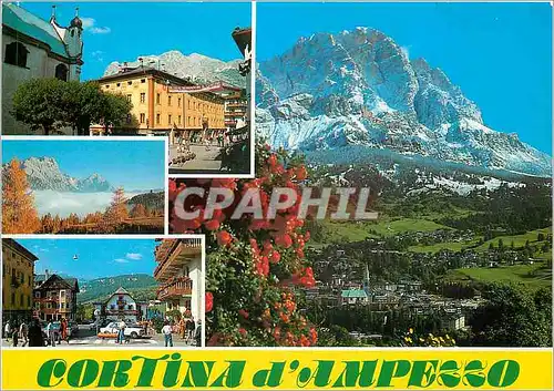 Cartes postales moderne Dolomiti Cortina d'Ampezzo m 1224