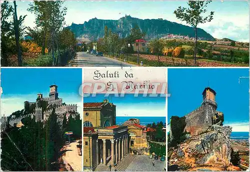 Cartes postales moderne Saluti da S Marino