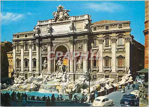 Cartes postales moderne Roma La Fontaine de Trevi