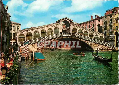 Cartes postales moderne Venezia Pont de Rialto