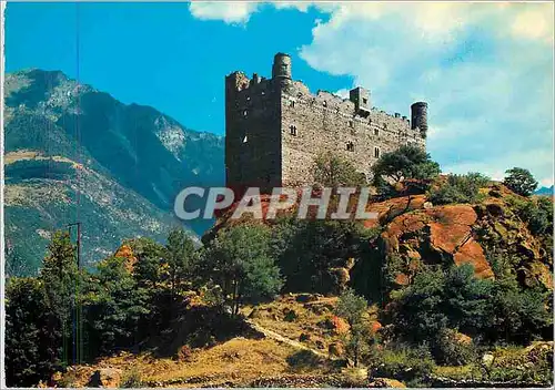 Cartes postales moderne Valle d'Aosta Chateau d'Ussel m 672 (XIV s)