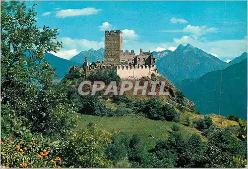 Cartes postales moderne Valle d'Aosta Le chateau de Cly St Denis (XIII s)