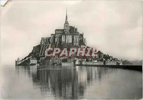Cartes postales moderne Le Mont Saint Michel (Manche) Ensemble sud par grande maree