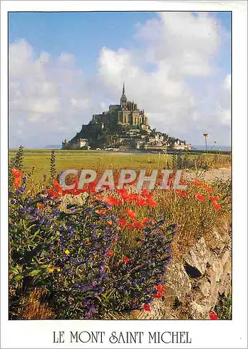 Cartes postales moderne En Normandie Le Mont Saint Michel (Manche) Merveille de l'Occident